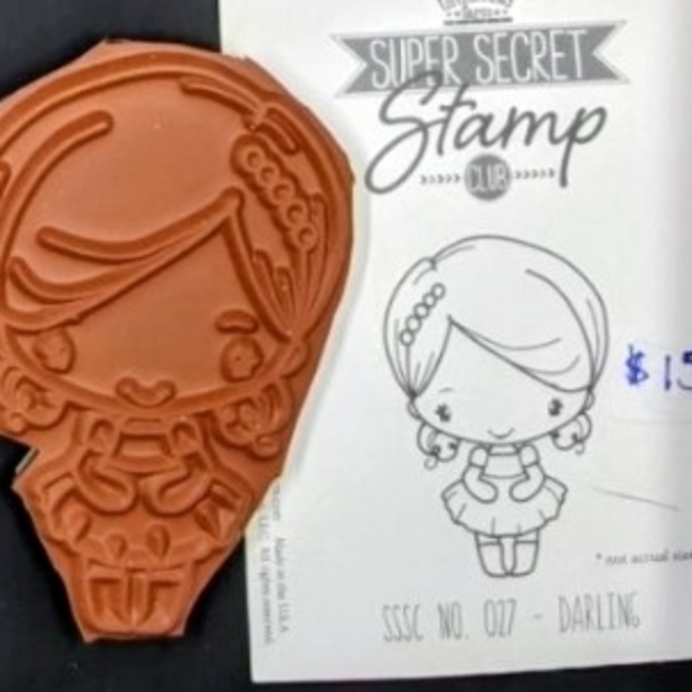The Greeting Farm Super Secret Stamp Club 'Darling' Stamp
